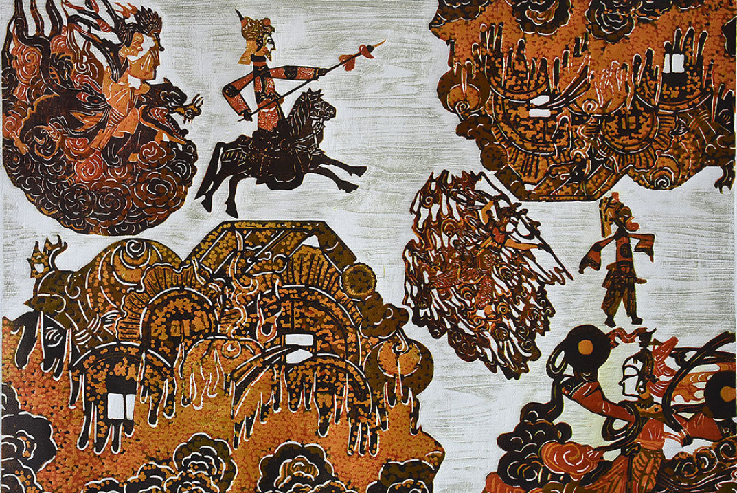 美术作品展览 | 戏曲人物(图1)